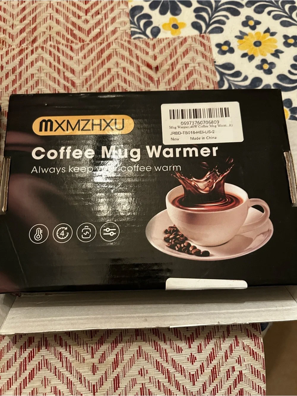 Coffee Mug Warmer - 36W Cup Warmer for Desk with Temperature Display